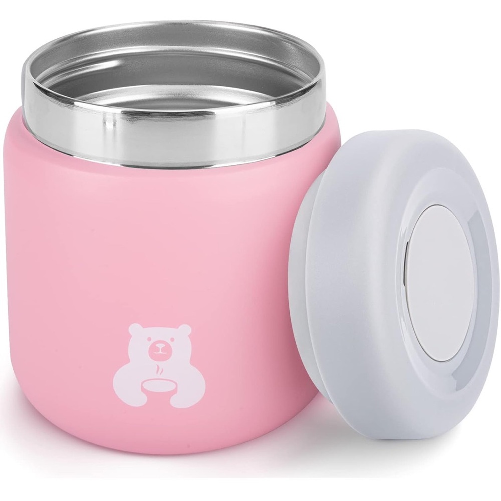 Charcy 17oz Kids Stainless Steel Insulated Food Jar, Set for 8h Hot and 6h Cold